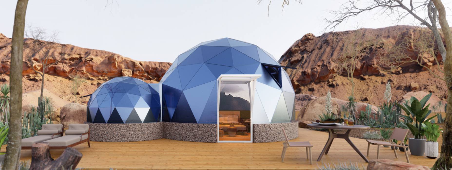 集宁区球形智能光伏玻璃星空房